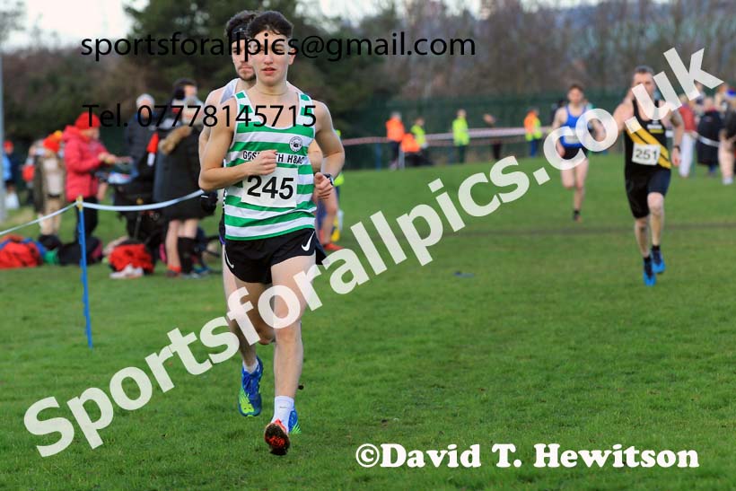 Senior mens 2022 Birtley Cross Country Relays. Photo: David T. Hewitson/Sports for All Pics